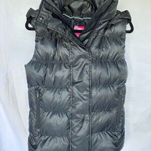 Nike Womens Down Hoodie Warm Vest 809549 010 Black Size XS